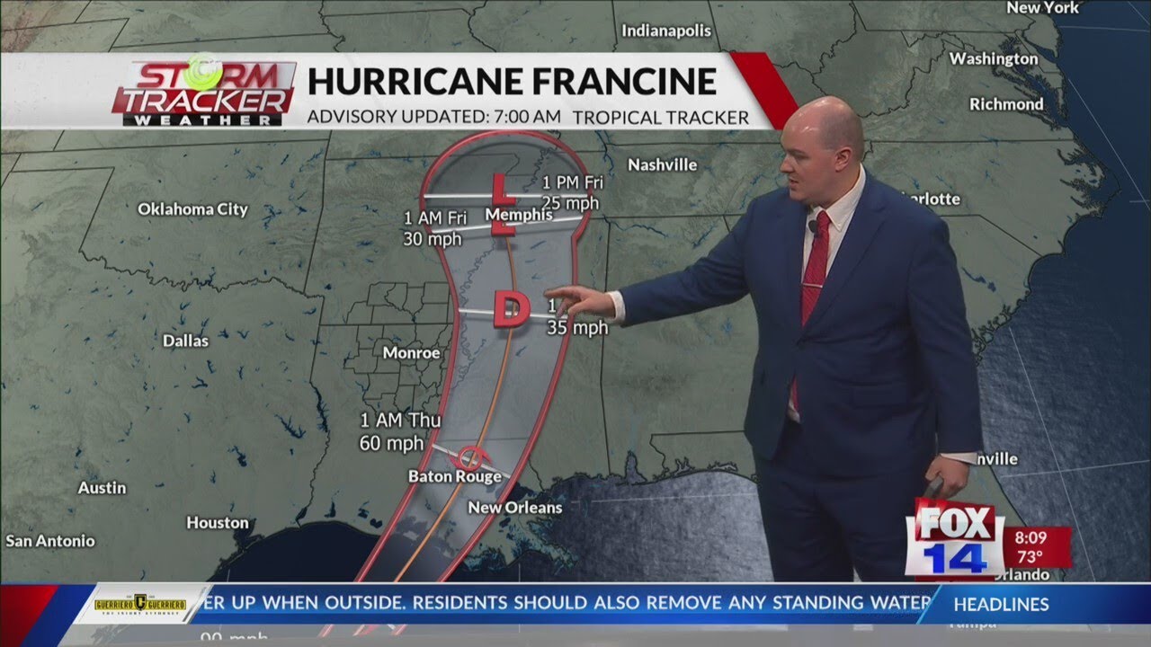 Morning Forecast - Wednesday, Sept. 11th