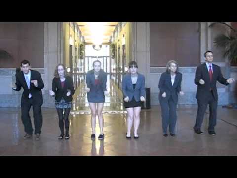 Clement Family dances the Ally McBeal dance