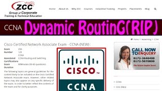preview picture of video 'CCNA: Rip(Routing Information Protocols) in Hindi By ZCC Group'