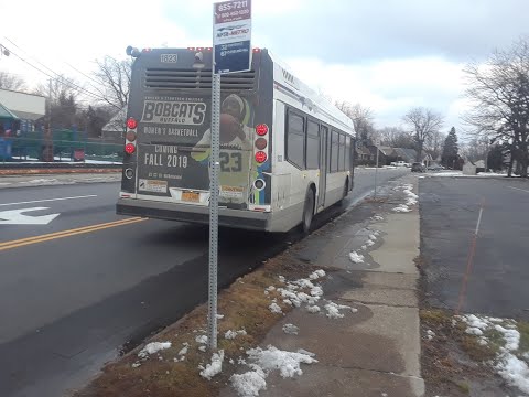 [Audio Clip] NFTA Metro Ride Route 32A Outbound Bus 1824 - 2018 Novabus LFS Diesel