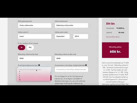 Lån penge med SparXpress via KrediDania - Se her hvordan