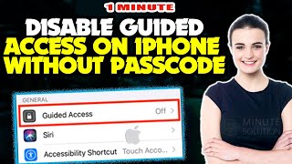 How to disable guided access on iphone without passcode 2023