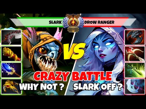 SLARK (Off) vs DROW RANGER (Carry) - Epic Battle Of Immortal Rank Dota 2 Players - Z Dota 2