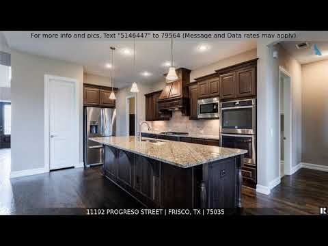Priced at $689,900 - 11192 Progreso Street, Frisco, TX 75035
