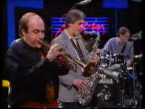 Lew Soloff  performing "That's the Ticket" with Juergen Seefelder, circa 1990