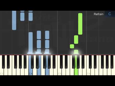 Marc Lavoine - Elle a les yeux revolver (piano facile)