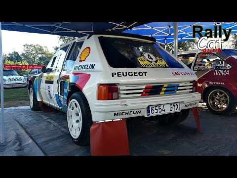Peugeot 205 T16 Evo 1 Group B / Pure Sound , Start , Accelerations