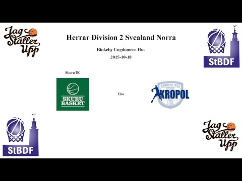 Skuru Basket (Herr) hos Akropol Basket - 2015-10-18