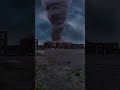 Tornado With Lightning Hurricane