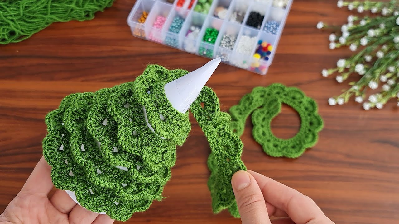 3D🌲CROCHET CHRISTMAS : 🌲🎄 Crochet Christmas Tree 🌲| Crochet Christmas Tree Decorations Free Patterns