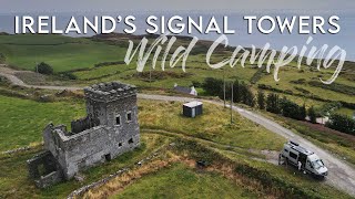 Camping At A 200-Year-Old Signal Tower // Wild Atlantic Way // Van Life Ireland