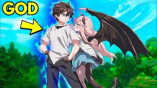 TINGIN SA KANYA NORMAL NA ESTUDYANTE LANG PERO GODLIKE PALA ANG LAKAS NIYA | Anime Recap Tagalog