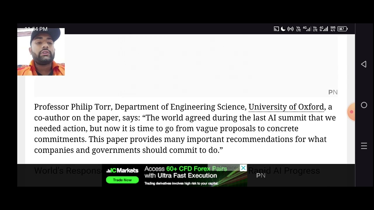 Leading AI Scientists Warn of Unleashing Risks Beyond Human Control