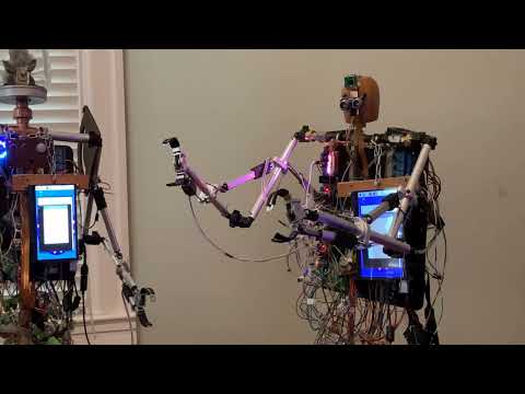 Fully Autonomous Robots Discuss Weather