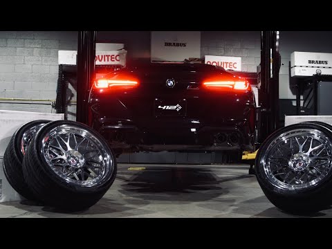 BMW M8 Wettbewerb auf HRE-Felgen gegen Ferrari F8 mit Novitec-Auspuffanlage | 412