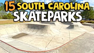 Top 15 South Carolina Skateparks | South Carolina Skateboarding 2022