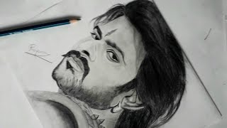 preview picture of video 'Drawing Bahubali (Prabhas)'