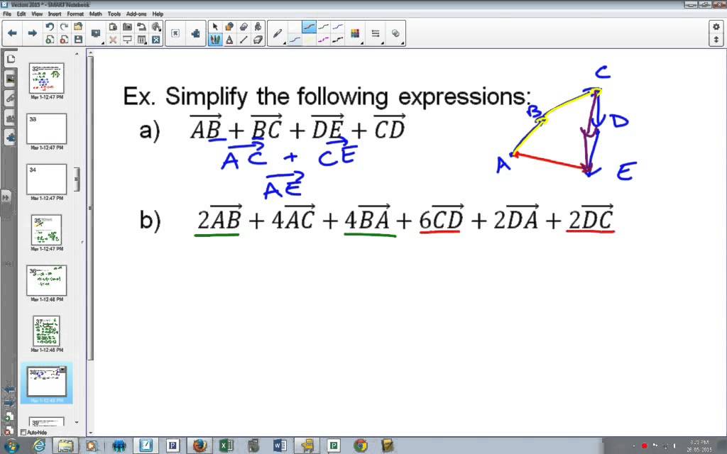 45S Simplifying Vectors