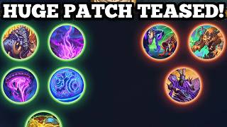 Major Balance Patch teased! Three NERFS! Leyline Mage is getting THREE buffs! No Hunter nerfs?