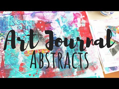 Art Journal Abstracts with Nicole Austin
