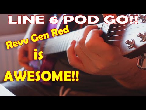 Line 6 POD GO - The Revv Gen Red is AWESOME! 🤘