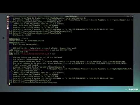 Metasploit Demo Meeting 2020-10-06