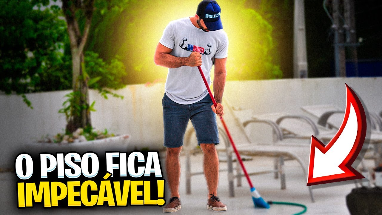 TÉCNICA SIMPLES PARA DEIXAR QUALQUER TIPO DE PISO BRILHANDO