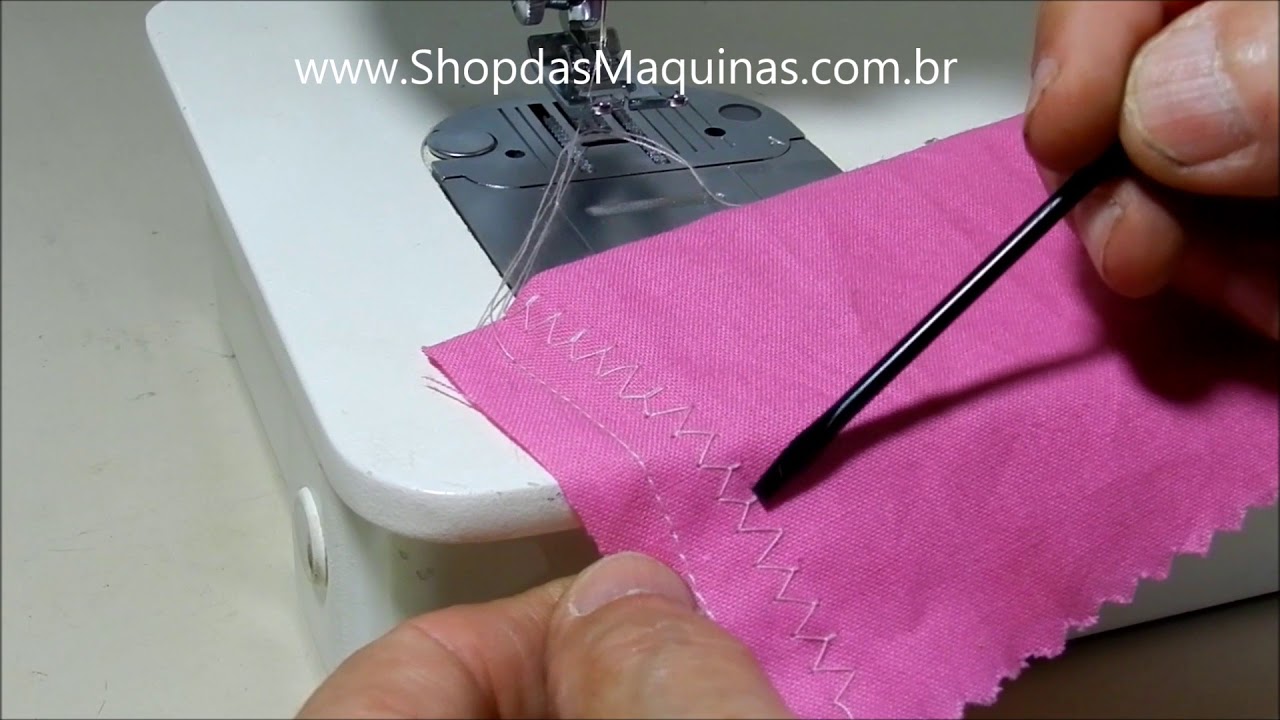 Como Regular o ponto da Maquina de Costura Singer Ponto Solto