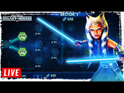Commander Ahsoka Tano Conquest Grind Begins  - Grand Arena - Challenge Rancor Raid LIVE!