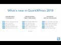 What's new in QuarkXPress 2018