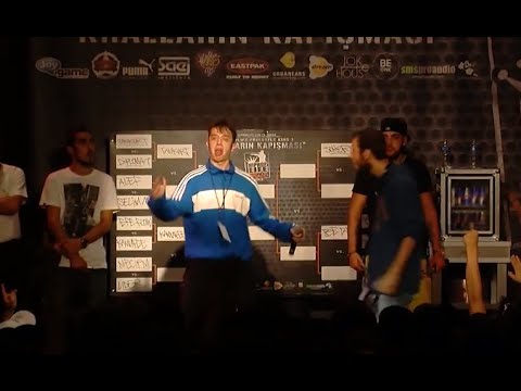 Necip Mahfuz vs Lider *İLK TUR* Hiphoplife Freestyle King 3 (2012) #FK3