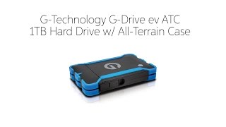 Video thumbnail for G-Technology G-Drive ev ATC 1TB Hard Drive w/ All-Terrain Case by Sweetwater by Sweetwater