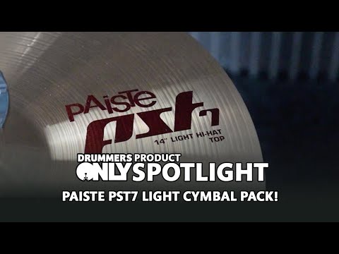 Product Spotlight! - Paiste PST7 Light Cymbal Set
