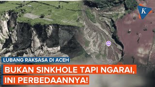 Download lagu Lubang Raksasa di Aceh Ternyata Bukan Sinkhole, tapi Ngarai, Begini Perbedaannya! mp3