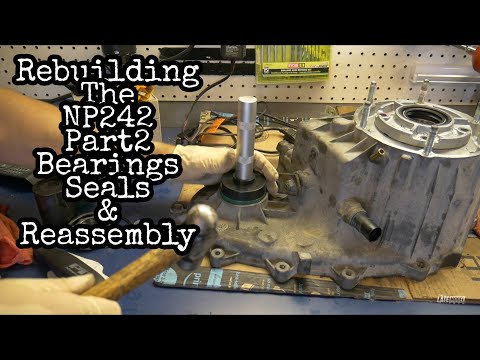 How to Rebuild a NP242 Transfer Case Part 2 : Bearings Seals and Reassembly : Jeep Cherokee Xj np231