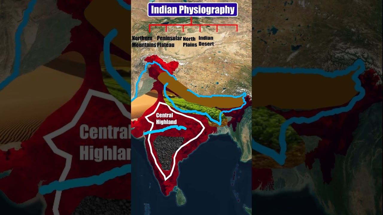 Physiography of India II Physical Division of India II Indian Mapping Series - 05