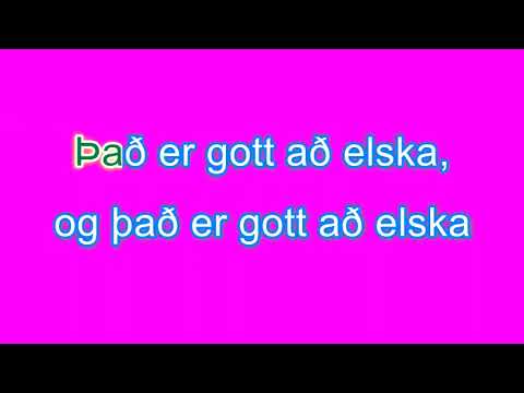 Það er gott að elska