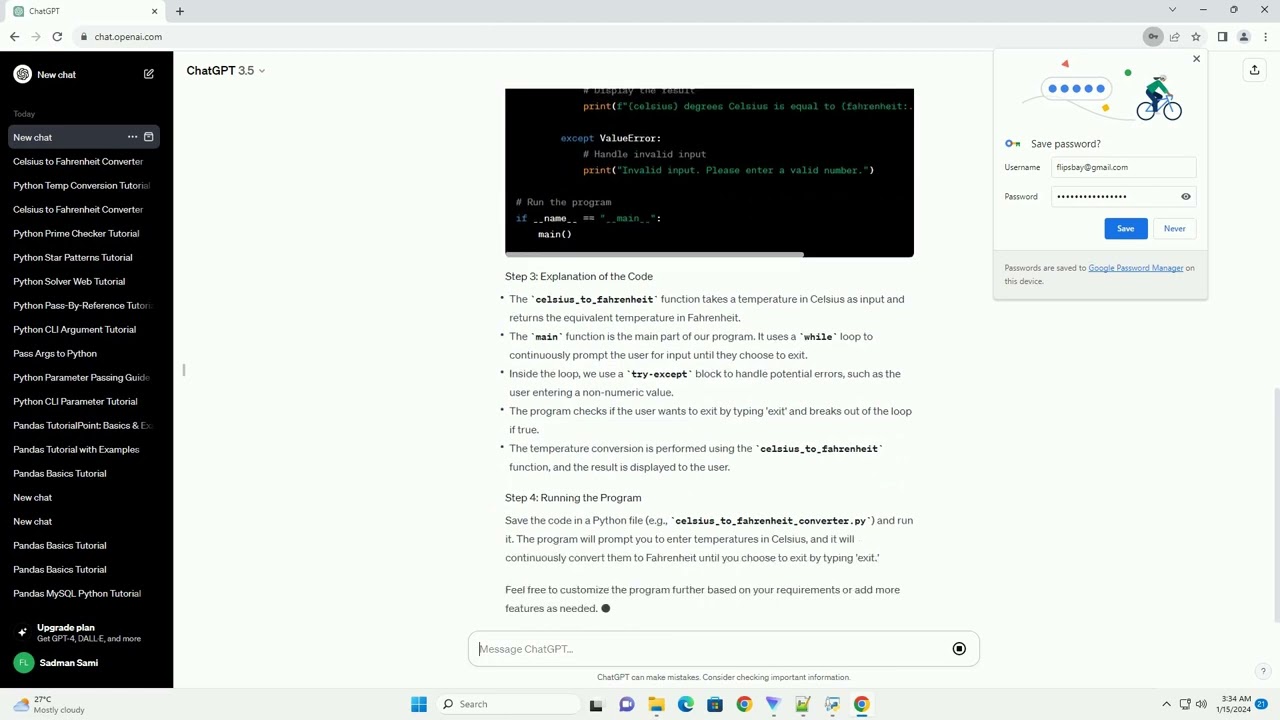 python program to convert celsius to fahrenheit using loops