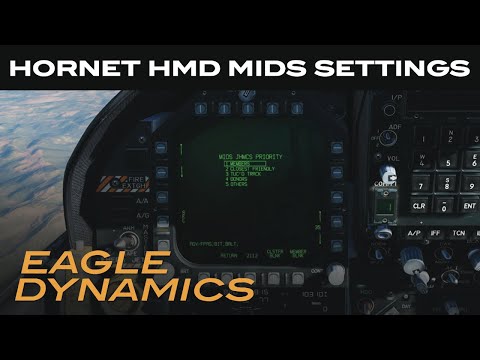 DCS: F/A-18C Hornet | HMD MIDS Settings