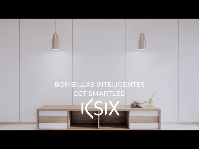 Ksix Bombilla Smartled GU10 5.5W 400Lm CCT 2 Unidades video