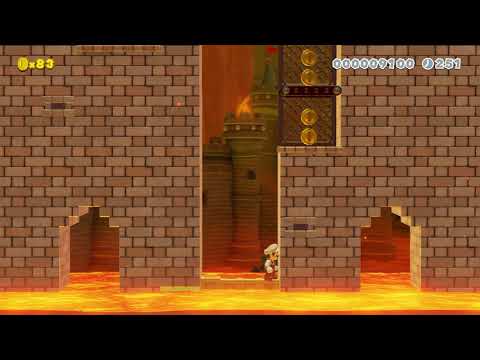 Lethal Lava Lifts, Second Version (Super Mario Maker 2)