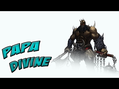 Papa_Divine - HoN 4.0 Berzerker Gameplay - iBz vs DRzr