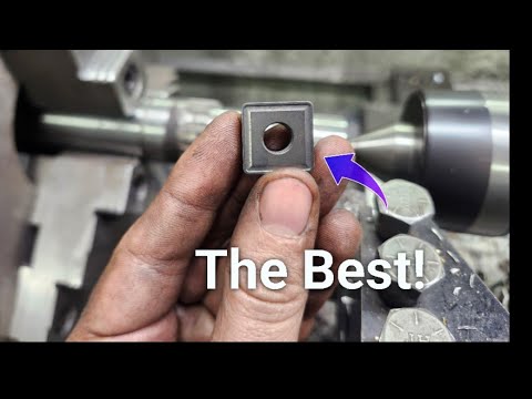 The BEST carbide insert you probably don't use on your lathe for interrupted cuts