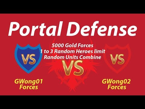 (PD-5KGF) GWong01 Blue Forces vs GWong02 Red Forces (Fully Upgrade) 1080p