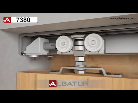 Комплектация механизмов для межкомнатной двери M20 7380 до 80кг