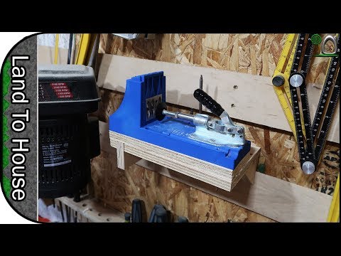 Pocket Hole Jig French Cleat - Build a Workshop #64