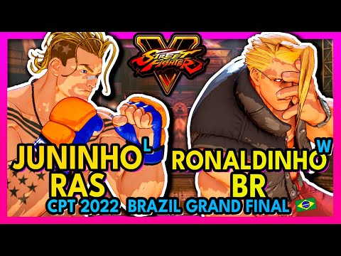 SFV 🥊 Juninho-Ras (LUKE) VS RonaldinhoBr (NASH) 🥊 スト5  🥊 SF5 🥊 Street Fighter 5