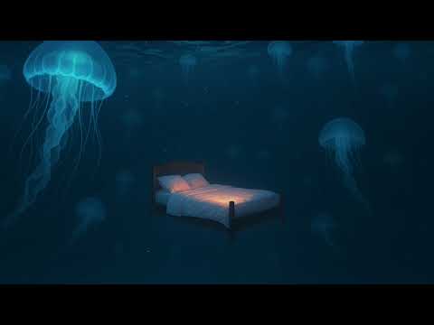 10 Min Jellyfish Dream | Soothing Music in a Floating Bedscape
