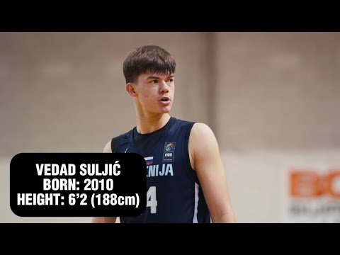 Vedad Suljic U16 Slovenian national team - VS Real Madrid/Bayern Munchen/Olimpia Milano