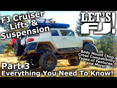 FJ Cruiser Lifts & Suspension Explained - Part 3 - Lift Part Details
